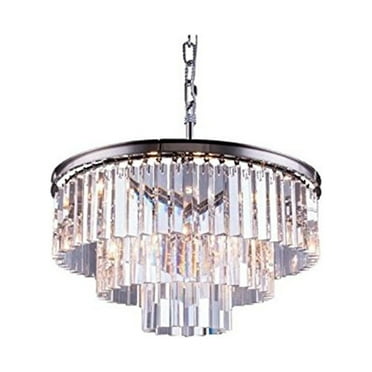 Elegant Lighting Sydney 26" 9 Light Royal Crystal Chandelier