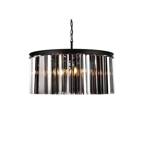 Elegant Lighting Sydney 32" 8 Light Royal Crystal Chandelier