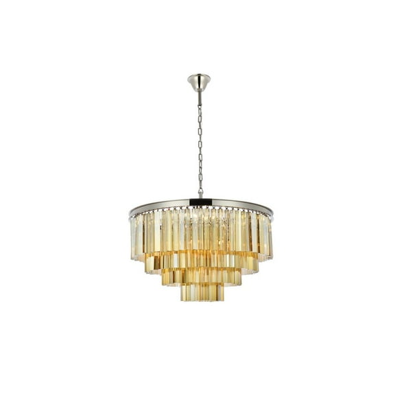 Elegant Lighting Sydney 32" 8 Light Royal Crystal Chandelier