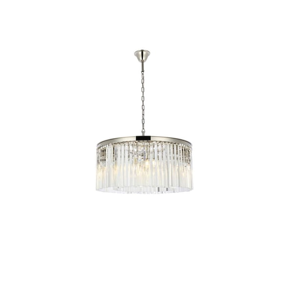 Elegant Lighting Sydney 32" 8 Light Royal Crystal Chandelier