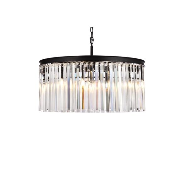 Elegant Lighting Sydney 32" 8 Light Royal Crystal Chandelier
