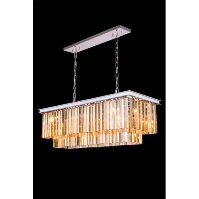 Elegant Lighting Sydney 40" 12 Light Royal Crystal Chandelier