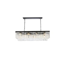 Elegant Lighting Sydney 50" 12 Light Royal Crystal Chandelier