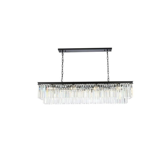 Elegant Lighting Sydney 60" 12 Light Royal Crystal Chandelier