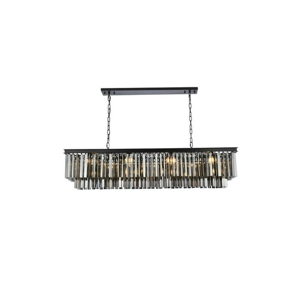Elegant Lighting Sydney 60" 12 Light Royal Crystal Chandelier