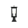 thumbnail image 1 of Elegant Lighting Venango 7 inch Outdoor Pendant in Black, 1 of 7