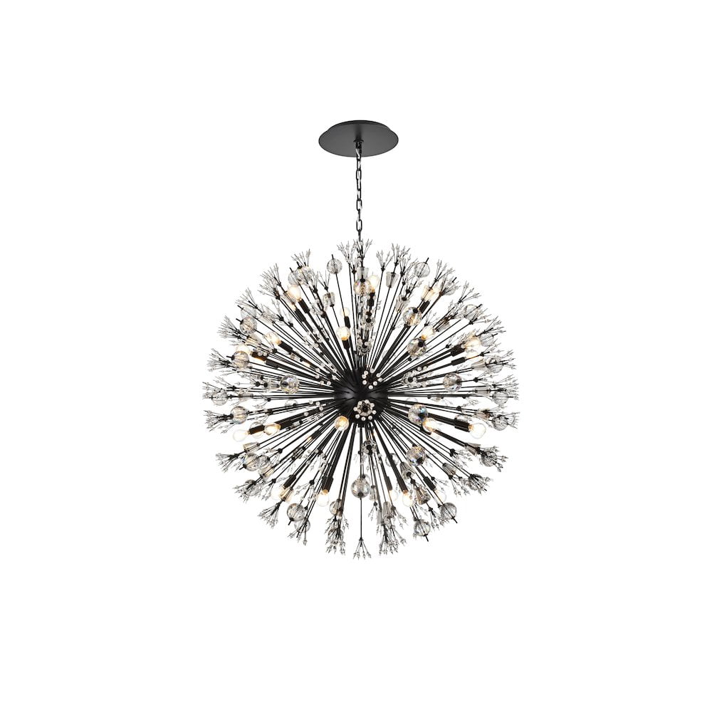 Elegant Lighting Vera Crystal Starburst Pendant