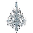 thumbnail image 1 of Elegant Lighting Verona 43" 25 Light Royal Crystal Chandelier in Chrome, 1 of 6