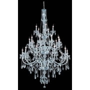 Elegant Lighting Verona 43" 25 Light Royal Crystal Chandelier