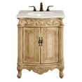 thumbnail image 1 of Elegant Lighting Vf-1002 Danville 27" Free Standing Single Basin Vanity Set - Beige, 1 of 7
