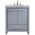thumbnail image 1 of Elegant Decor Filipo 30" Wood Single Bathroom Vanity in Gray, 1 of 7
