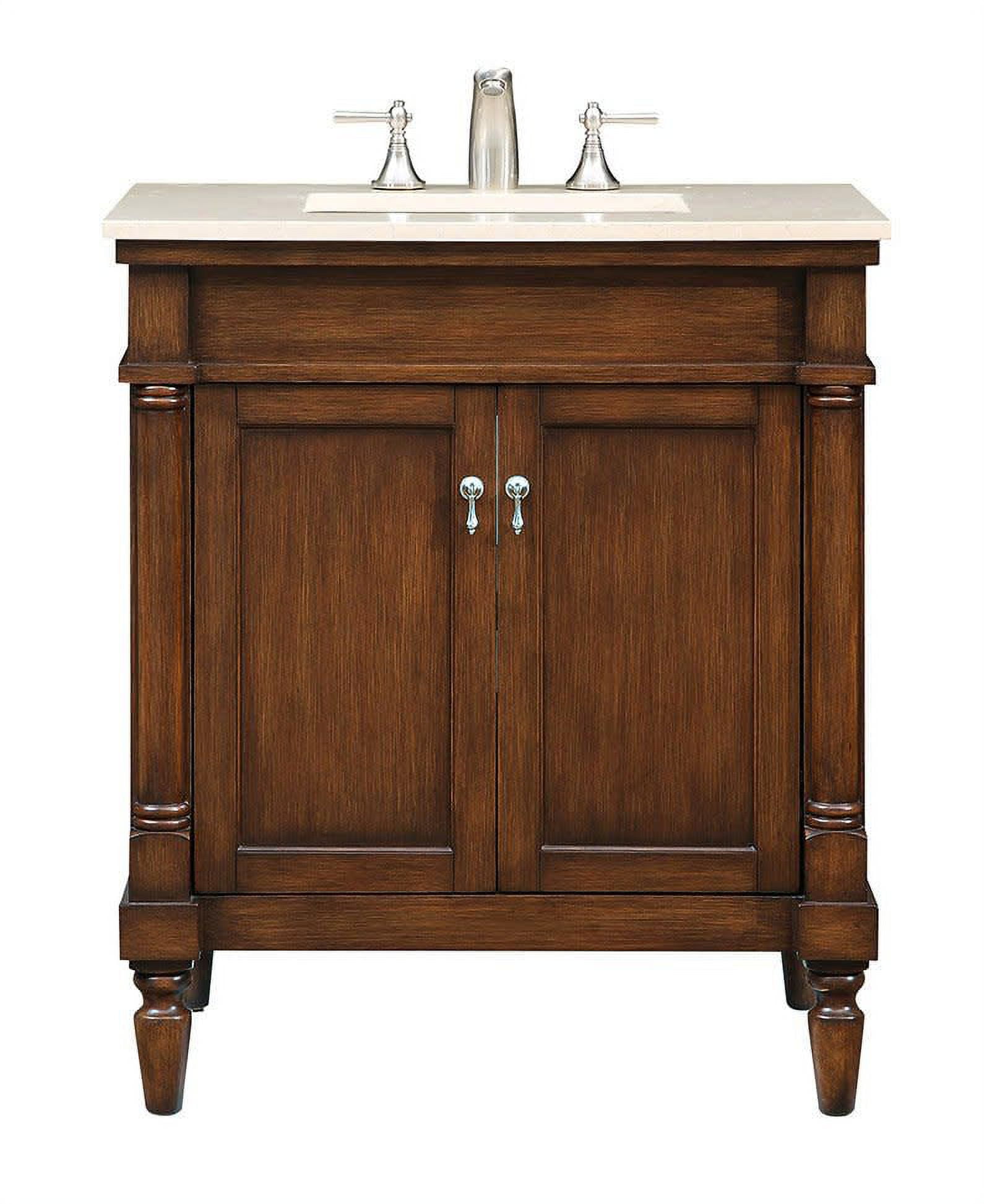 Elegant Lighting Vf1030 Lexington 30" Free Standing Wide Vanity Set