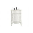 thumbnail image 1 of 24 inch single bathroom vanity in antique white, 1 of 7