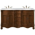 thumbnail image 1 of Elegant Lighting VF-1048-VW Windsor 60" Free Standing Double Basin Vanity Set - Wood, 1 of 7