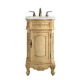 thumbnail image 1 of Elegant Lighting Vf10119 Danville 19" Free Standing Single Basin Vanity Set - Beige, 1 of 7