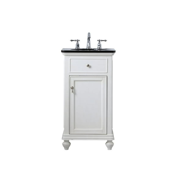 Elegant Lighting Vf12319 Otto 19" Free Standing Single Basin Vanity Set - Off White