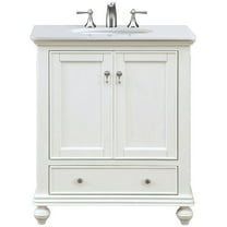 Elegant Lighting Vf12330-Vw Otto 30" Free Standing Single Basin Vanity Set - Off White