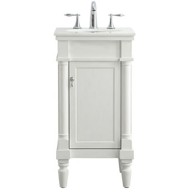 Elegant Lighting Vf13018-Vw Lexington 19" Free Standing Single Basin Vanity Set - Off
