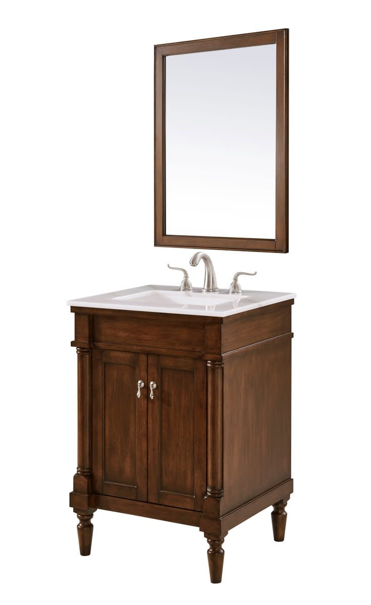Elegant Lighting Vf13024 Lexington 24" Free Standing Single Basin