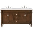 thumbnail image 1 of Elegant Lighting Vf13060d-Vw Lexington 60" Free Standing Double Basin Vanity Set - Wood, 1 of 7