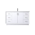 thumbnail image 1 of Elegant Lighting Vf19660 Hayes 60" Free Standing Single Basin Vanity Set - White, 1 of 7