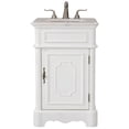 thumbnail image 1 of 21 In. Single Bathroom Vanity Set In Antique White, 1 of 7