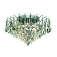 thumbnail image 1 of Elegant Lighting Victoria 16" 6 Light Elements Crystal Flush Mount, 1 of 1