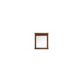 thumbnail image 1 of Elegant Decor Wood frame mirror 32 inch x 36 inch in Teak, 1 of 4