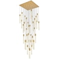 thumbnail image 1 of Elegant Lighting Weston 36-Lights Modern Metal and Crystal Pendant in Satin Gold, 1 of 8