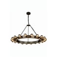 thumbnail image 1 of Winston Collection Pendant Lamp D:40" H:24" Lt:20 Aged Iron Finish, 1 of 1