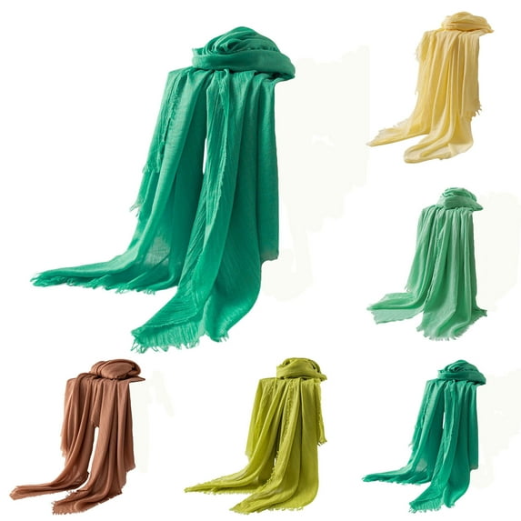 Elegant Lightweight Versatile Sun Protective Silk Scarves