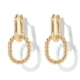 thumbnail image 1 of Elegant Link Drop Earrings, 1 of 10
