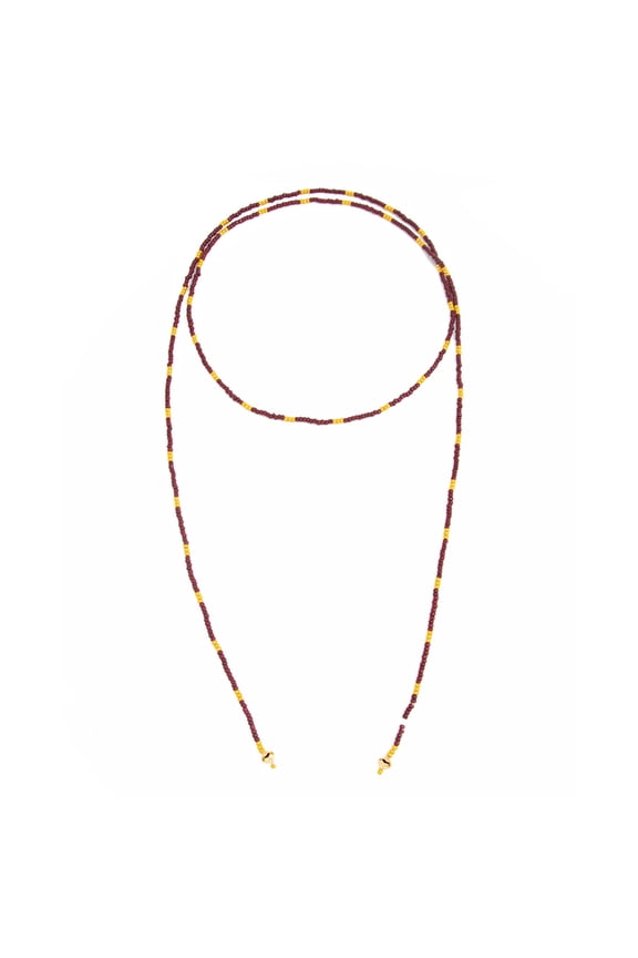 Elegant Long Bead Necklace with Retro Y Shape for Daily Fashion Versatile Styling Lightweight