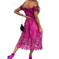 thumbnail image 1 of Elegant Long Lace Dress for Women - Fashionable and Graceful, 1 of 2
