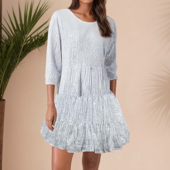 Elegant Long Skirt Suit Evening Gown Dress With Sequins For Women Formal Party Wear Comfortable Hand Wash Occasion Dress Women Women's Bathing Suit Bottoms Womens Suit with Long Skirt plus Size Sequin