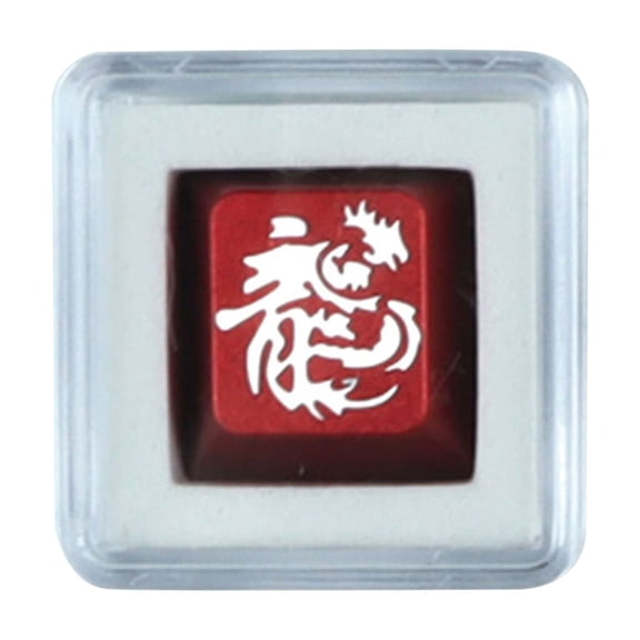 Elegant Themed Keycap Customs Loong Keycap for MX Mechanical Keyboard Keycap for Enthusiasts Keyboards Lover
