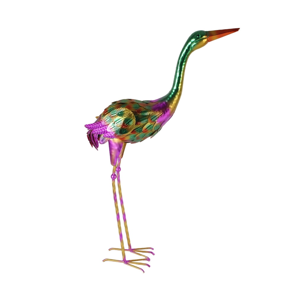 Elegant Low Head Cranes Sculpture For Outdoor Landscape Lawn And Hallway Design
