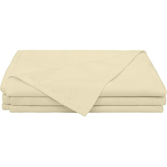 Elegant & Luxury Flat Bedsheets 1 Piece Only - Full Size Top Sheets - Ultra Soft 100% Egyptian Cotton & 400 Thread Count Sheet with 4" Inch Hem - Breathable Bed Top Sheets - Taupe Solid.