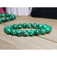 thumbnail image 1 of Elegant Malachite 10mm Beaded Bracelet - Enhance Your Style with Nature's Beauty, 1 of 10