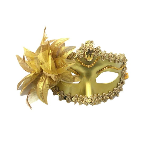 Elegant Masquerade Half Face for Halloween Parties and Festive Eye Themed Events