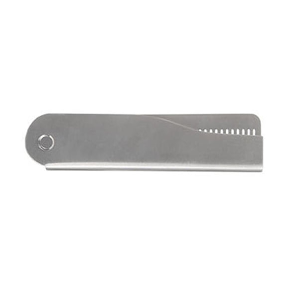 Elegant Men's Beard Comb Stainless Steel Foldable Wide Tooth Beard Comb Easy to Use and Storage for Daily Use