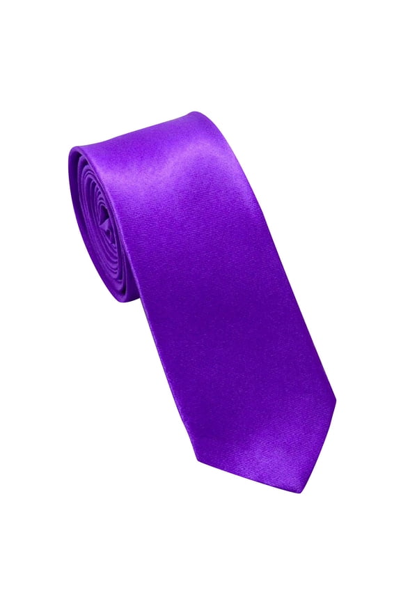 Elegant Men's Formal Tie for Business and Events Sophisticated -Color Pattern Classic Design Accessory for Suits Timeless Everyday Tie, M, Purple