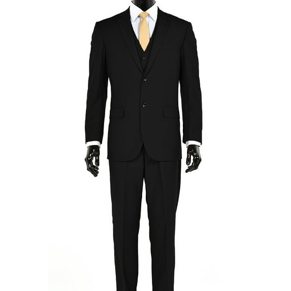 Elegant Men's Modern Fit Three Piece Suit