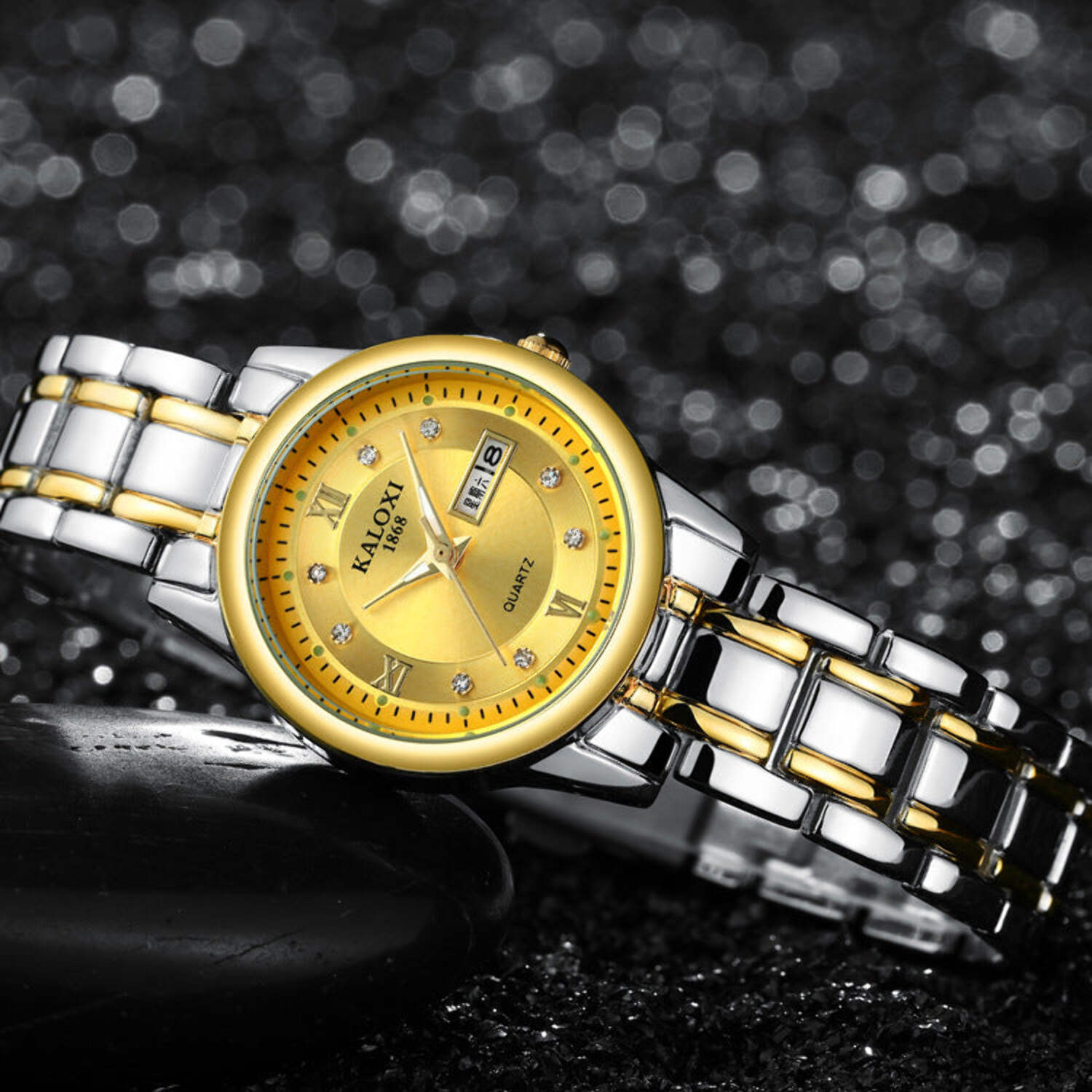 Elegant Men's Quartz Business Watch with Luminous Features and Calendar ...