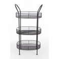 thumbnail image 1 of Elegant Metal 3 Tier Tray Stand, Black, 1 of 1