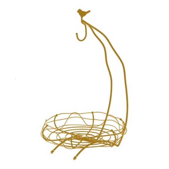 Elegant Metal Fruit Storage Basket for Enhancing Nordic Inspired Kitchen Space