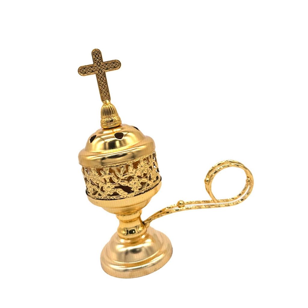 Elegant Metal Incenses Burners Pillars Shaped Incenses Burners Home