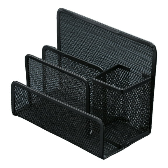 Elegant Metal Magazine Holder for Workstation, Classroom, Library, Home Office