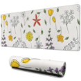 thumbnail image 1 of Elegant Mini Floral Flower Mouse Pad - Non-Slip Rubber Base, Smooth Surface, Exceptional Tracking, Ideal for Gaming, Office & Home Use, Large 31.5x11.8 Inch - Improve Your Workspace Style & Efficiency, 1 of 7