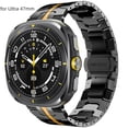 thumbnail image 1 of Elegant Minimalist Band for Samsung Galaxy Watch Ultra 47mm, Slim Stainless Steel Bracelet for Business Casual Style, 1 of 5